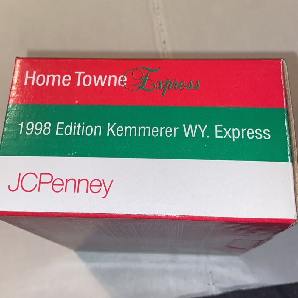 New in box vtg Home Towne Express 1998 Edition Kemnerer WY. Express by JC Penny - Picture 8 of 11